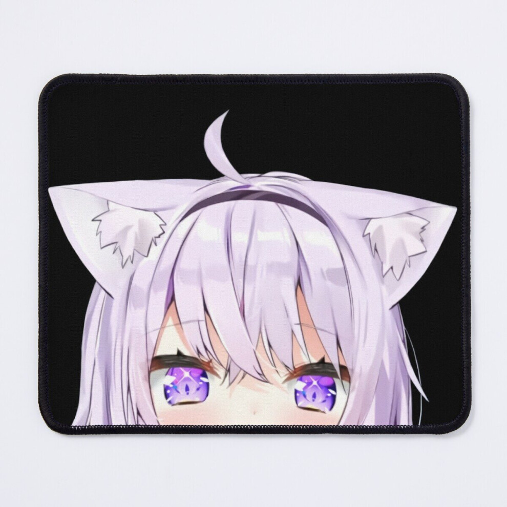 Mouse Pad Nekomata Okayu Peeker - Hololive 11.8 X 9.8 Inch Computer Mat Gaming Office Mousepad 7802738142495