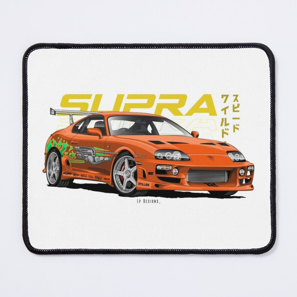 Mouse Pad Supra Mk Iv - Fast And Furious 11.8 X 9.8 Inch Computer Mat Gaming Office Mousepad 7802738168723