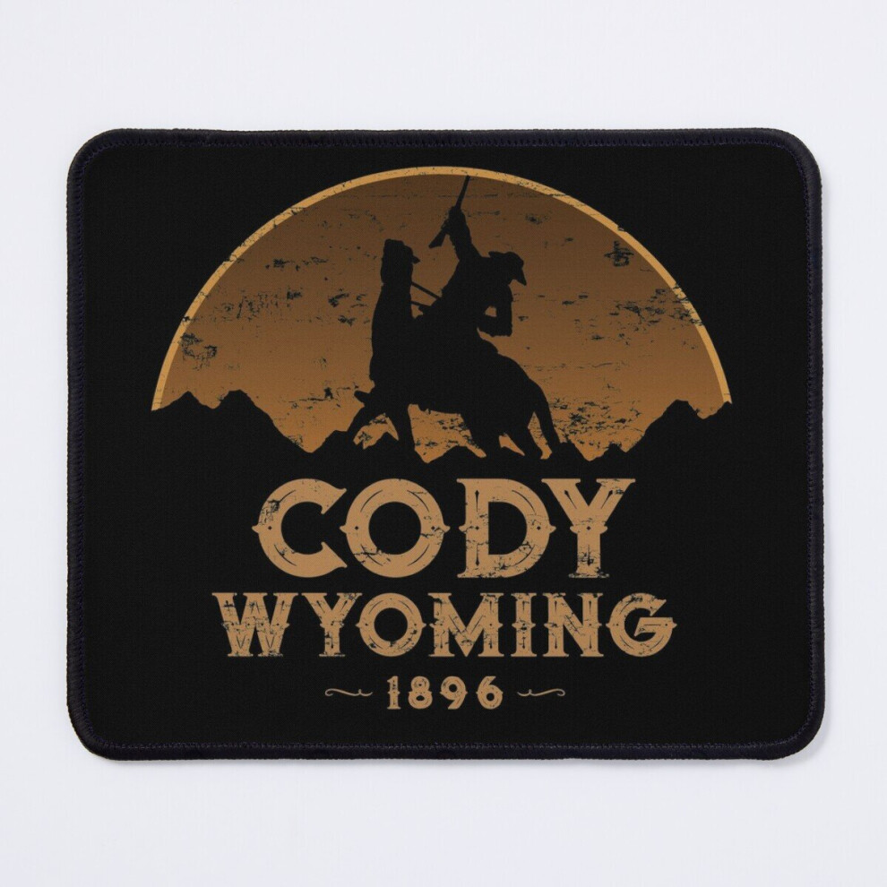 Mouse Pad Cody Wyoming Buffalo Bill Wild West 11.8 X 9.8 Inch Computer Mat Gaming Office Mousepad 7802738207729