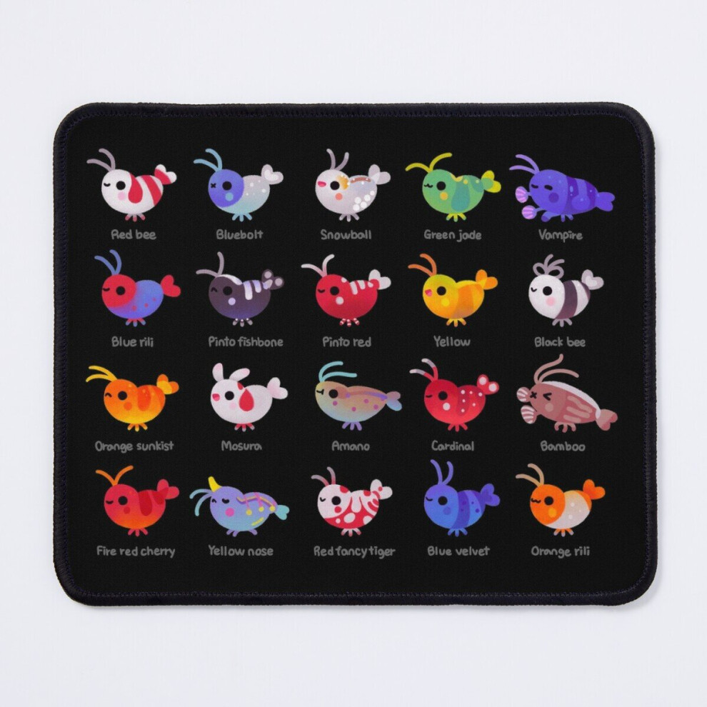 Mouse Pad Freshwater Shrimp - Name 11.8 X 9.8 Inch Computer Mat Gaming Office Mousepad 7802738146738