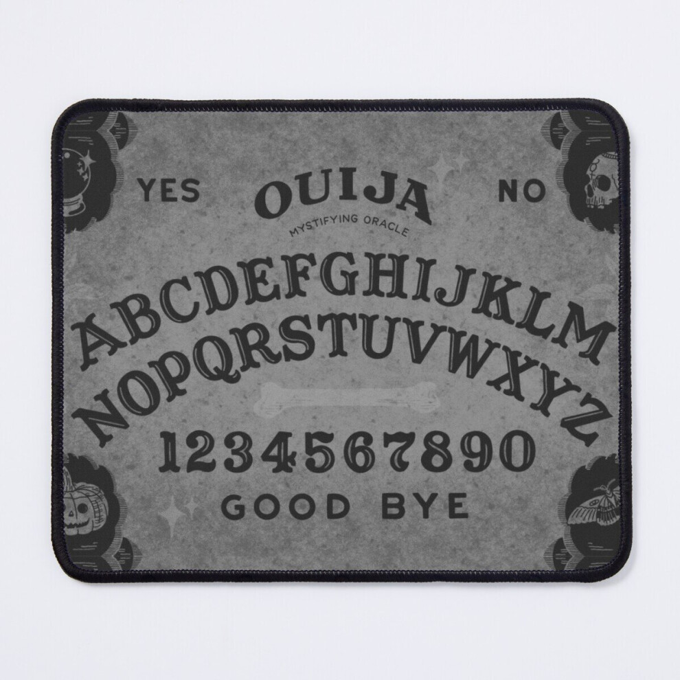 Mouse Pad Ouija Board (B&W Variant) 11.8 X 9.8 Inch Computer Mat Gaming Office Mousepad 7802738123395