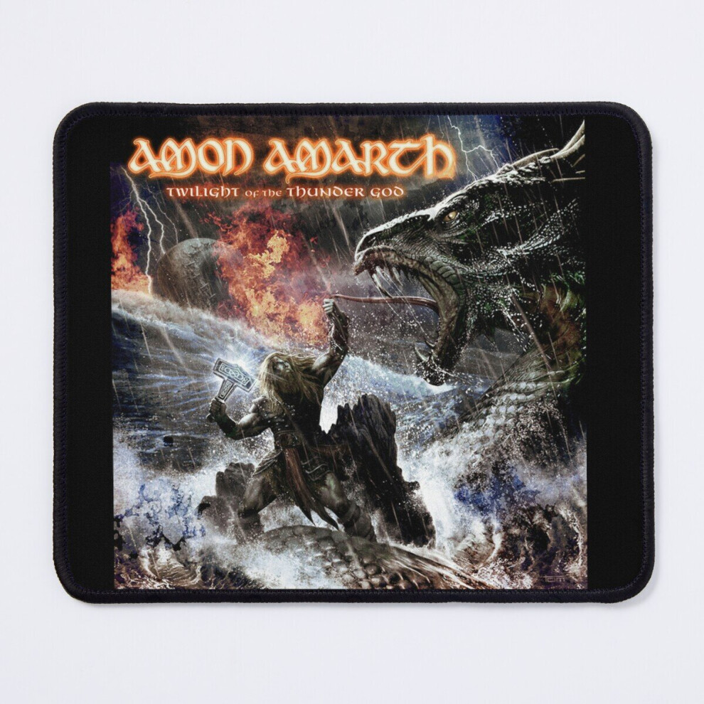 Mouse Pad Amon Amarth Twilight Of The Thunder God 11.8 X 9.8 Inch Computer Mat Gaming Office Mousepad 7802738174670