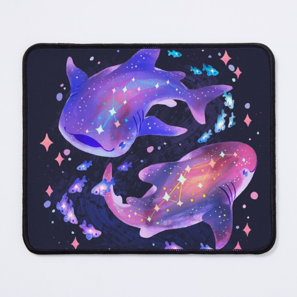 Mouse Pad Cosmic Whale Shark 11.8 X 9.8 Inch Computer Mat Gaming Office Mousepad 7802738110494