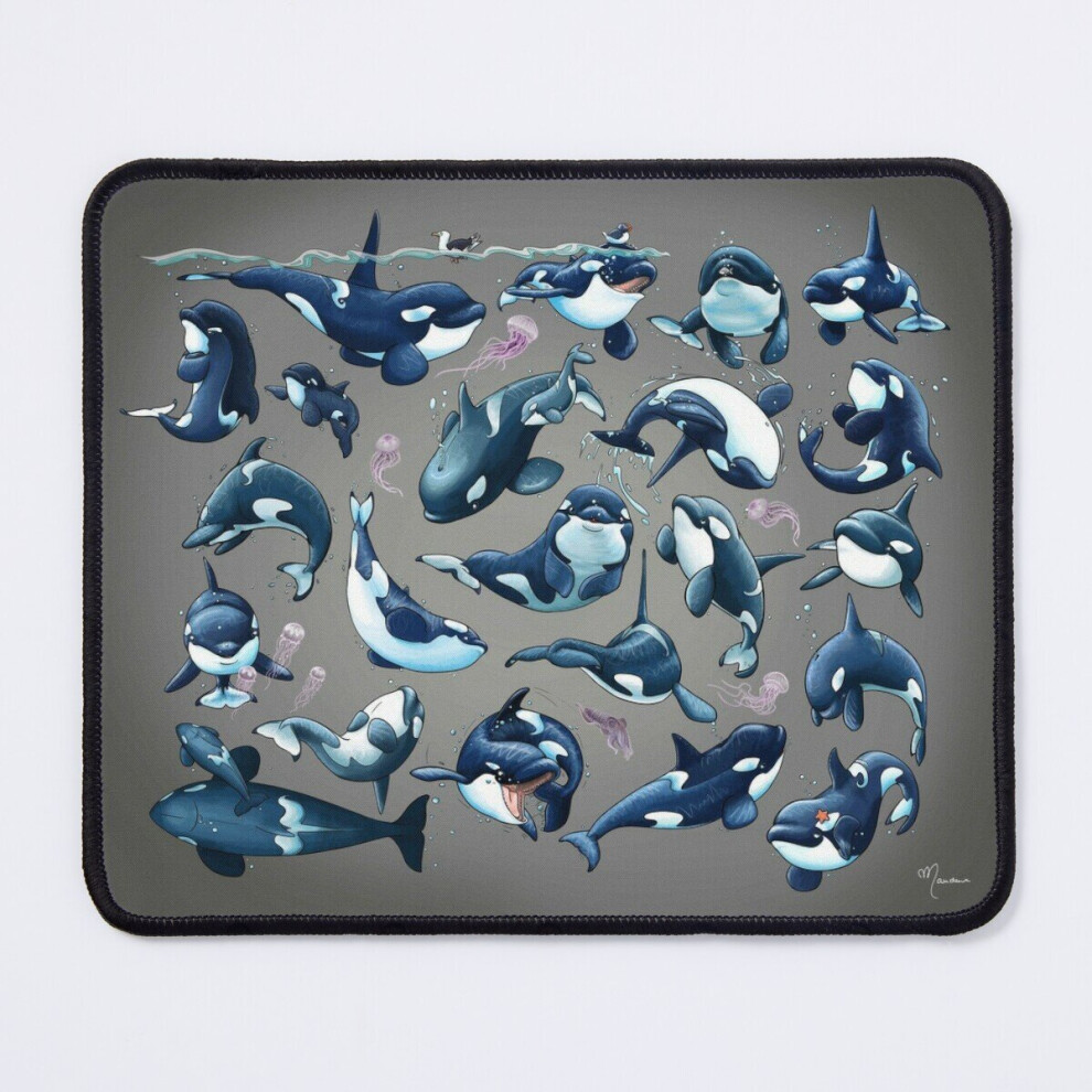 Mouse Pad The Killer Whale Party - The Original 11.8 X 9.8 Inch Computer Mat Gaming Office Mousepad 7802738146998