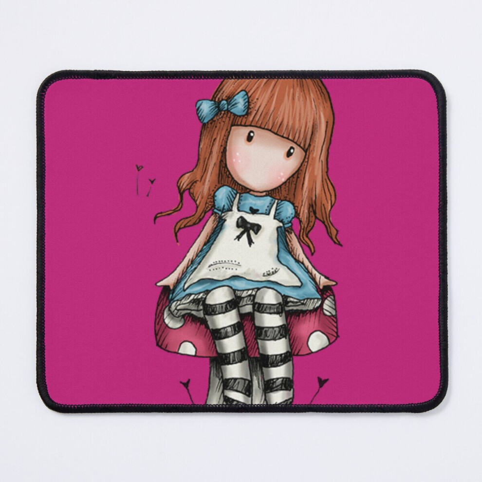 Mouse Pad Gorjuss And Mushrooms 11.8 X 9.8 Inch Computer Mat Gaming Office Mousepad 7802738135947