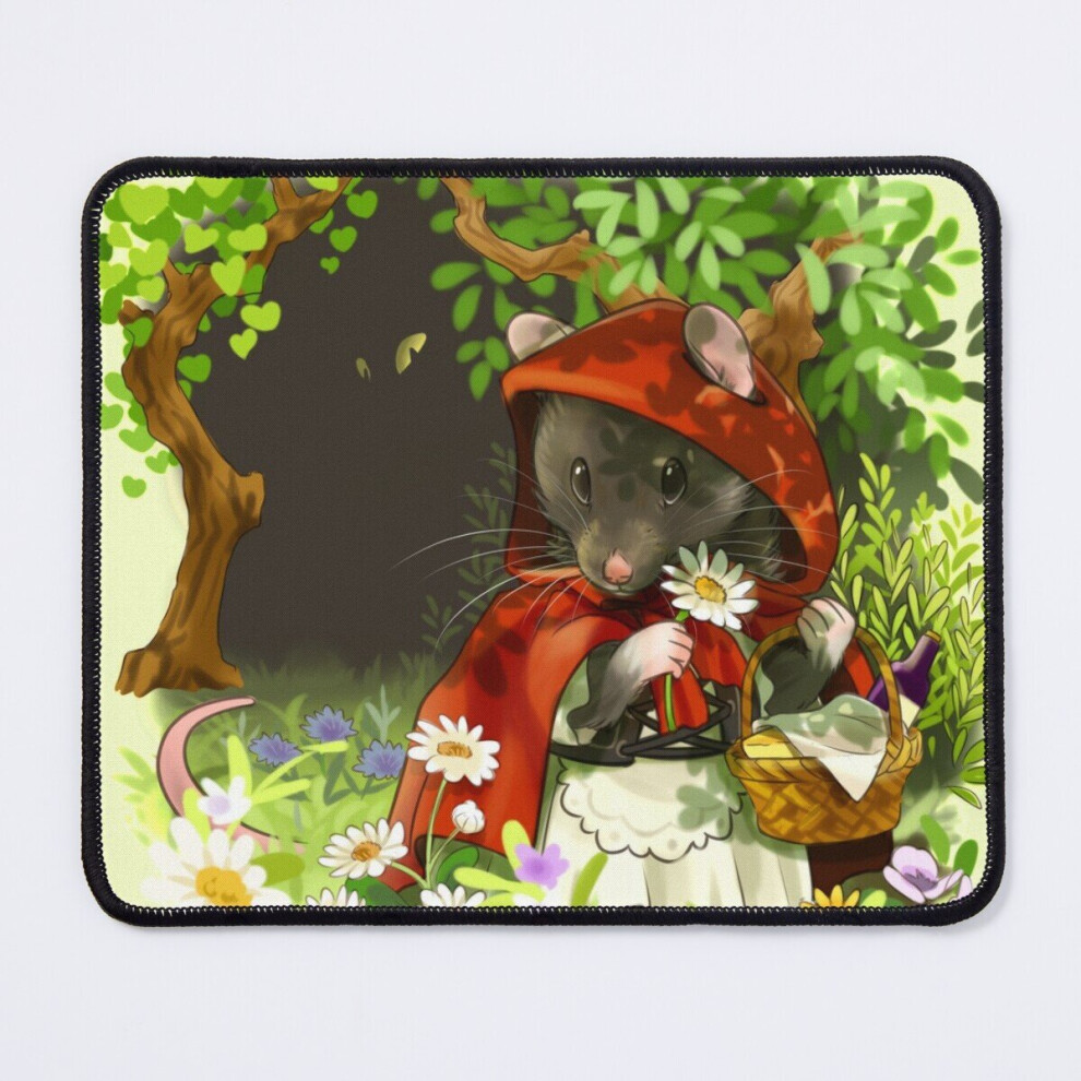 Mouse Pad Little Rat Riding Hood 11.8 X 9.8 Inch Computer Mat Gaming Office Mousepad 7802738153187