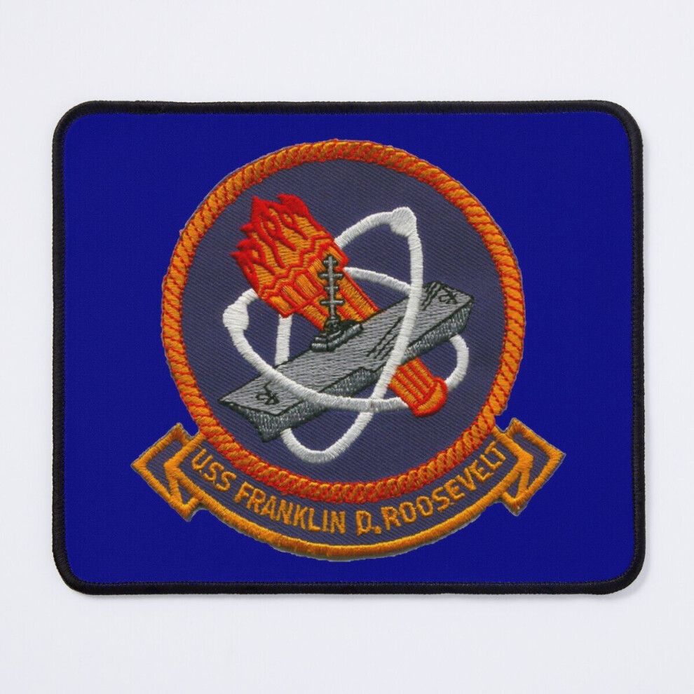 Mouse Pad Uss Franklin D. Roosevelt (Cva-42) Ship's Store 11.8 X 9.8 Inch Computer Mat Gaming Office Mousepad 7802738184914
