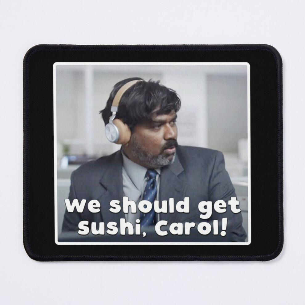 Mouse Pad We Should Get Sushi, Carol! 11.8 X 9.8 Inch Computer Mat Gaming Office Mousepad 7802738112252