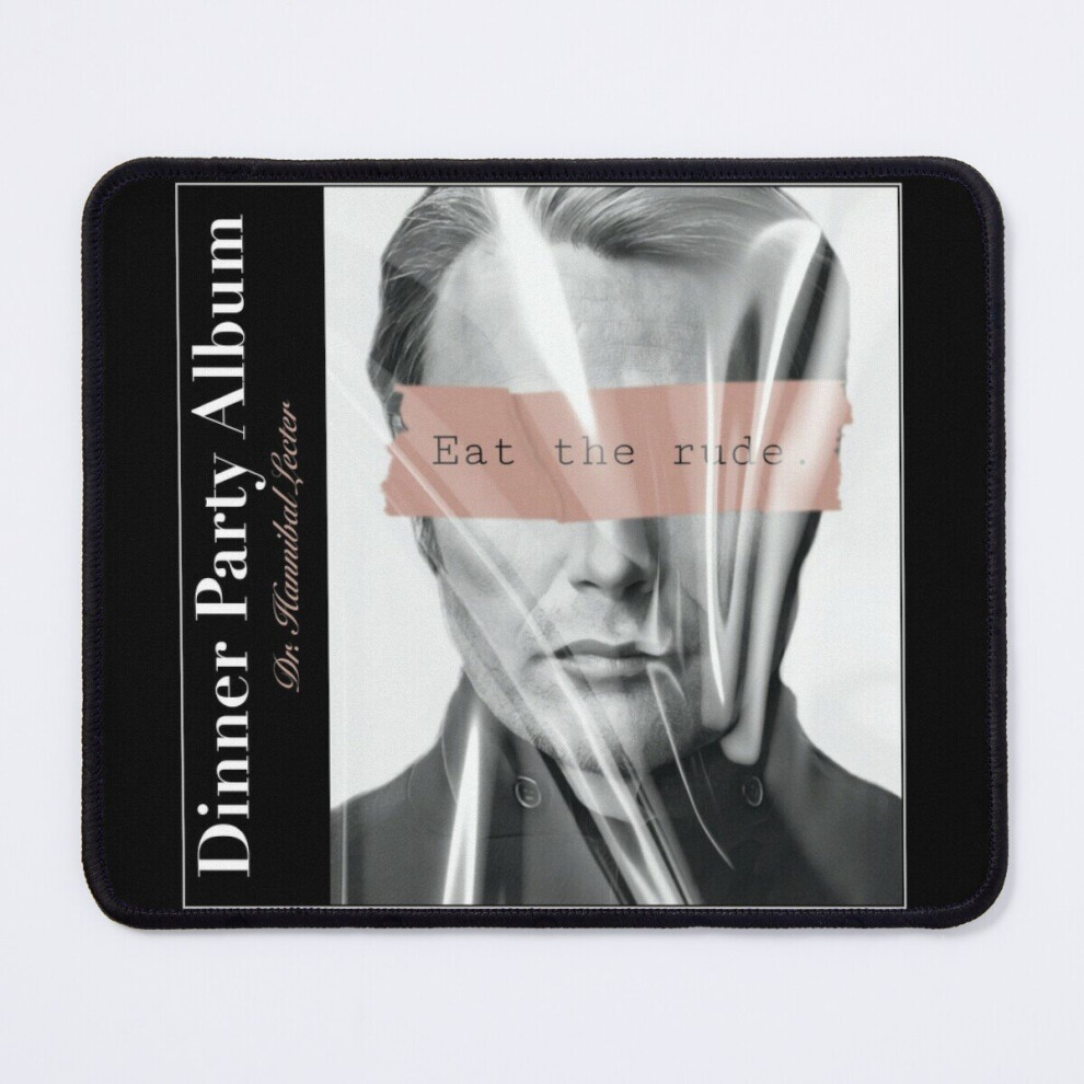 Mouse Pad Hannibal Eat The Rude Dinner Party Album 11.8 X 9.8 Inch Computer Mat Gaming Office Mousepad 7802738179682