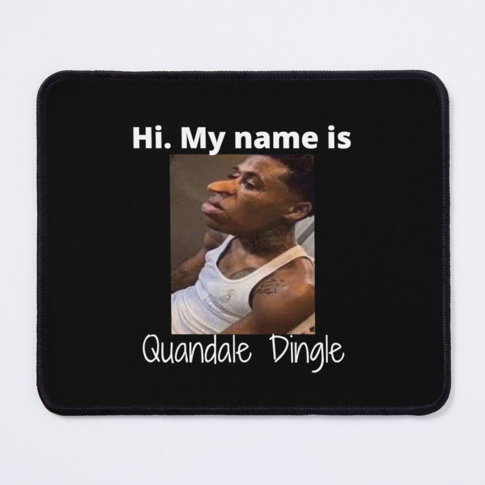 Mouse Pad Copy Of Quandale Dingle Meme 11.8 X 9.8 Inch Computer Mat Gaming Office Mousepad 7802738196467