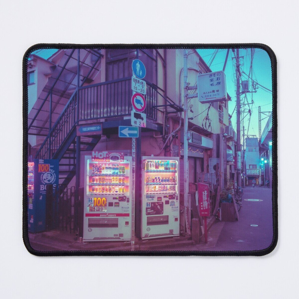 Mouse Pad Japanese Vending Machine At Dawn In Tokyo Streets 11.8 X 9.8 Inch Computer Mat Gaming Office Mousepad 7802738146233