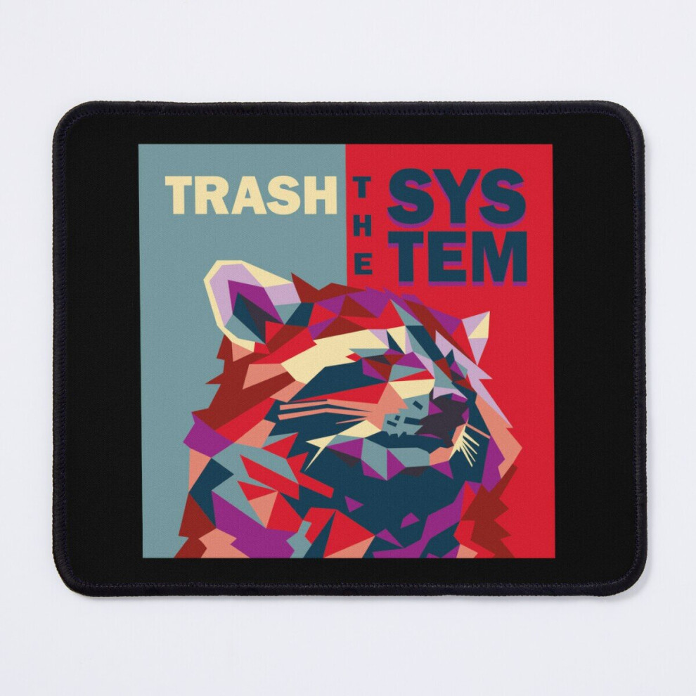 Mouse Pad Trash The System 2.0 11.8 X 9.8 Inch Computer Mat Gaming Office Mousepad 7802738206845