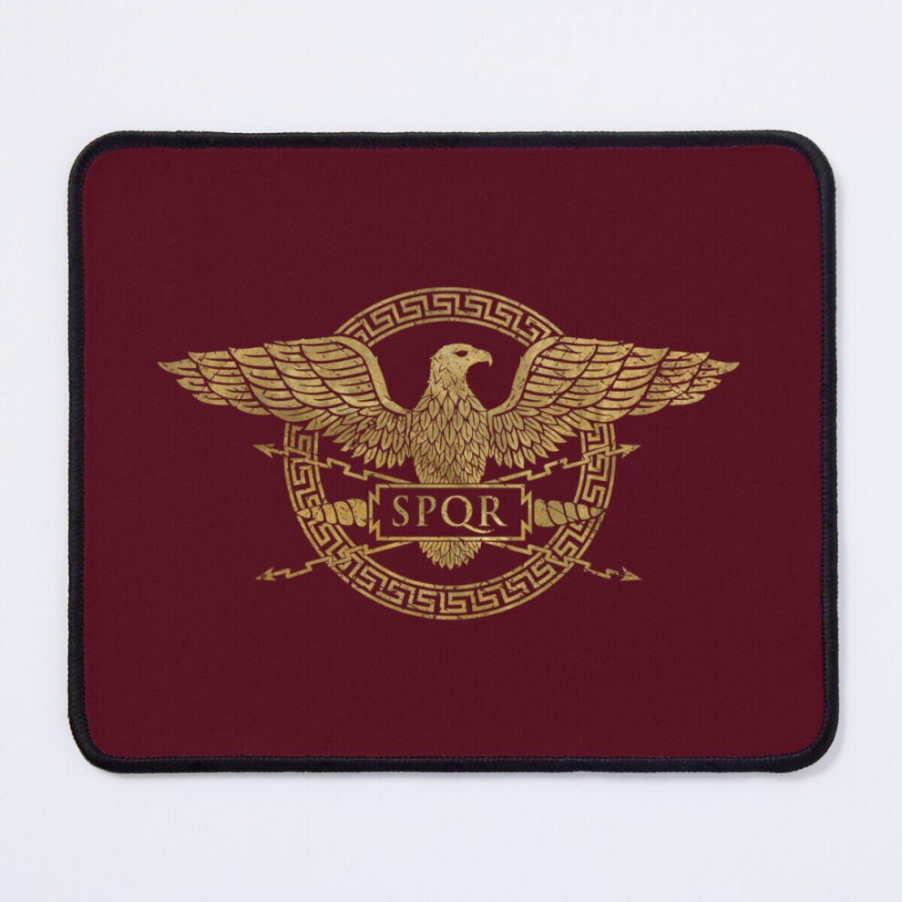 Mouse Pad Spqr Roman Empire Eagle Emblem 11.8 X 9.8 Inch Computer Mat Gaming Office Mousepad 7802738115987