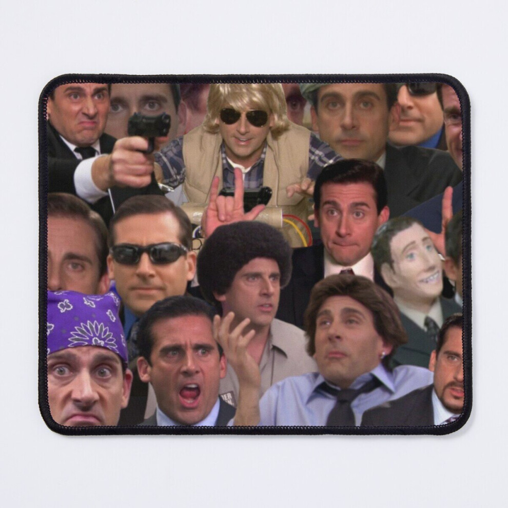 Mouse Pad Michael Scott Collage - The Office 11.8 X 9.8 Inch Computer Mat Gaming Office Mousepad 7802738174991