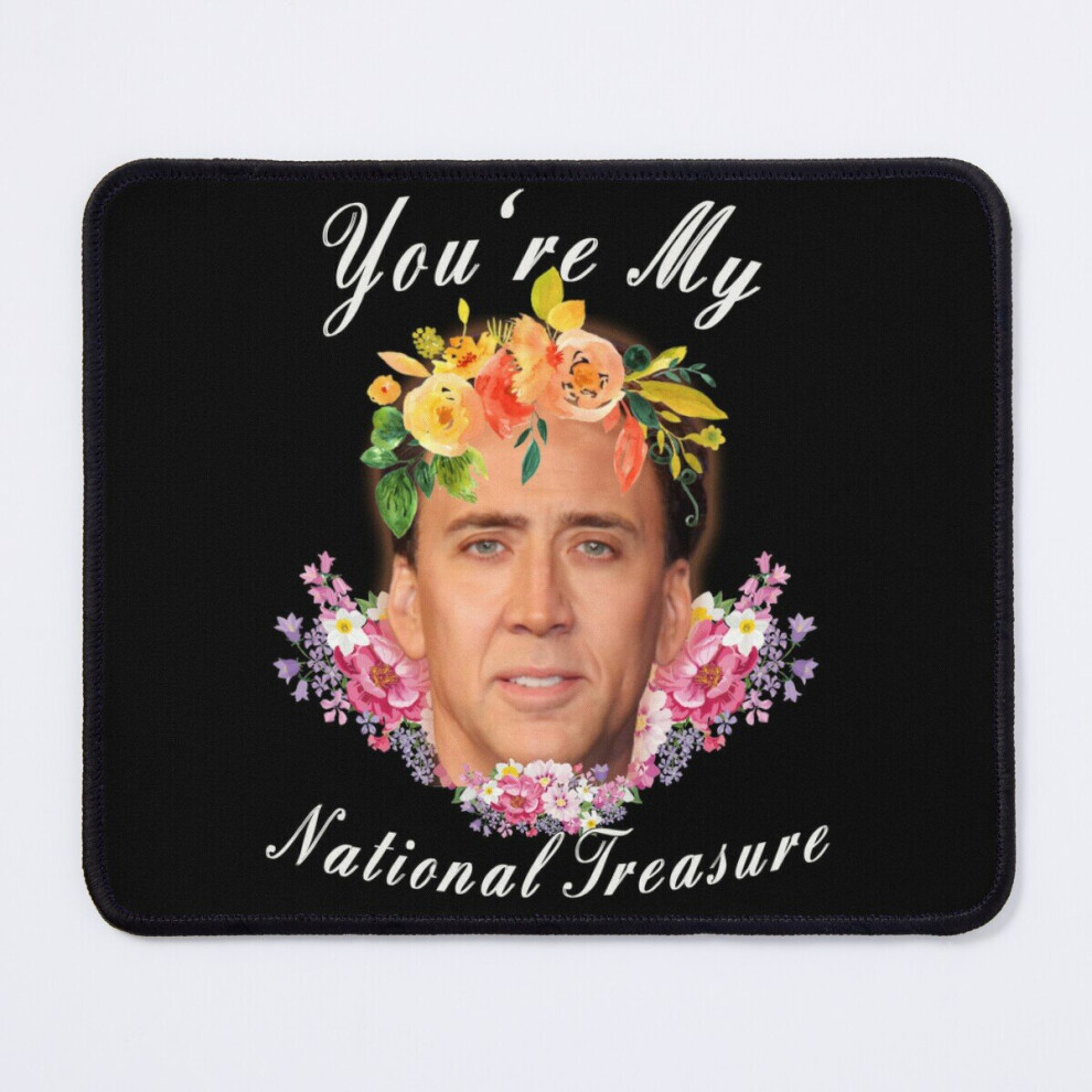 Mouse Pad Nicholas Cage - You're My National Treasure - Nicolas Cage - Nick Cage - Nic Cage 11.8 X 9.8 Inch Computer Mat Gaming Office Mousepad 7802738181180