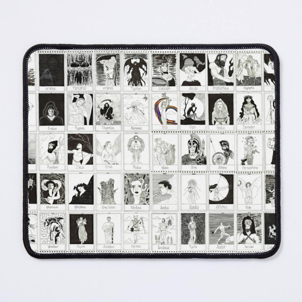 Mouse Pad Greek Gods 11.8 X 9.8 Inch Computer Mat Gaming Office Mousepad 7802738123456