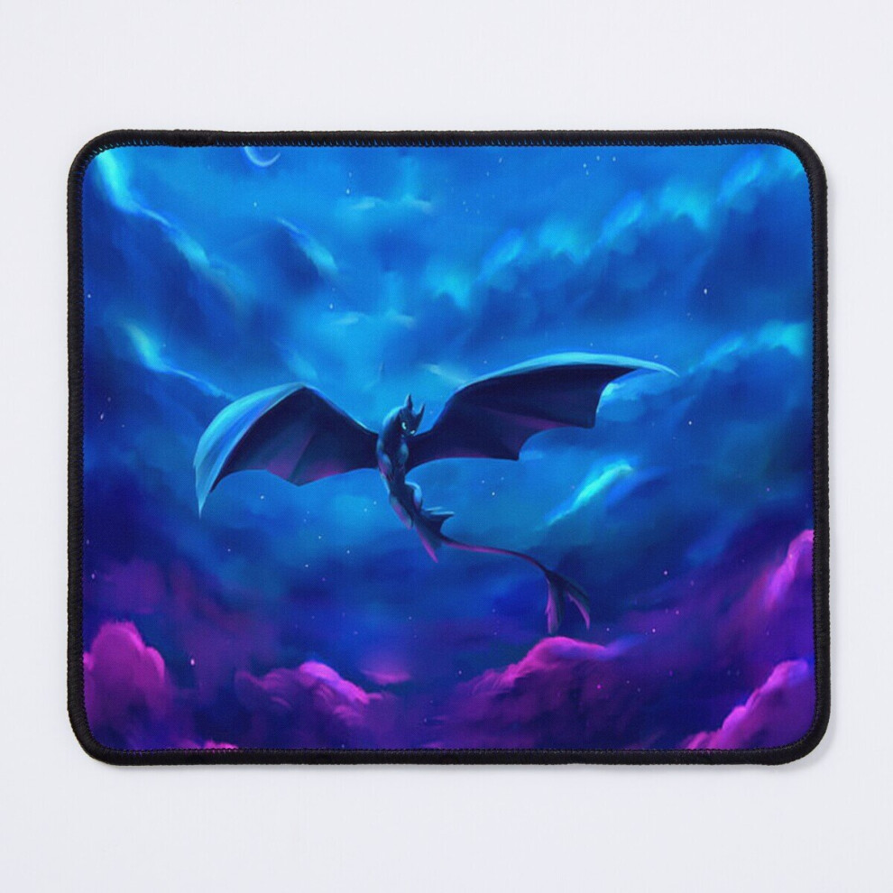 Mouse Pad Dragon Toothless 11.8 X 9.8 Inch Computer Mat Gaming Office Mousepad Light 7802738136012