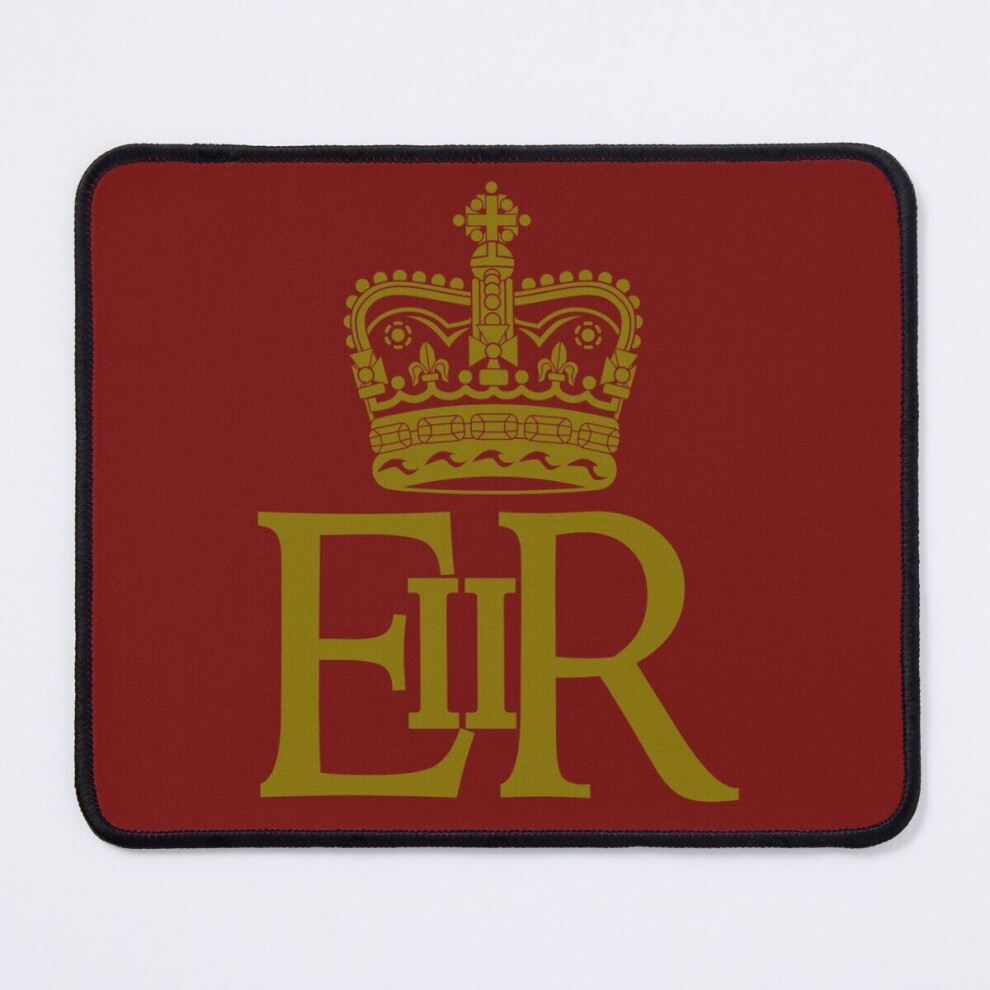 Mouse Pad The Royal Cypher Of Queen Elizabeth Ii 11.8 X 9.8 Inch Computer Mat Gaming Office Mousepad 7802738135398