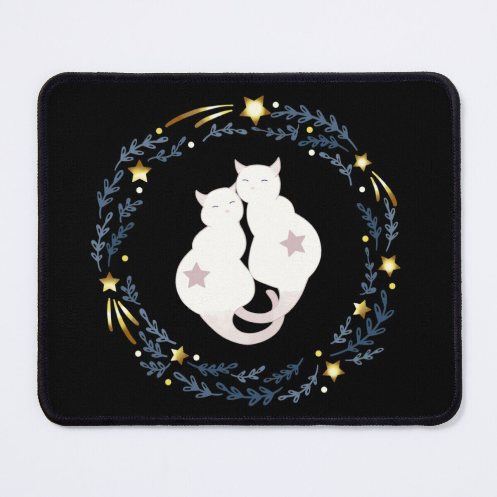 Mouse Pad Zodiac Cat - Gemini 11.8 X 9.8 Inch Computer Mat Gaming Office Mousepad 7802738138306