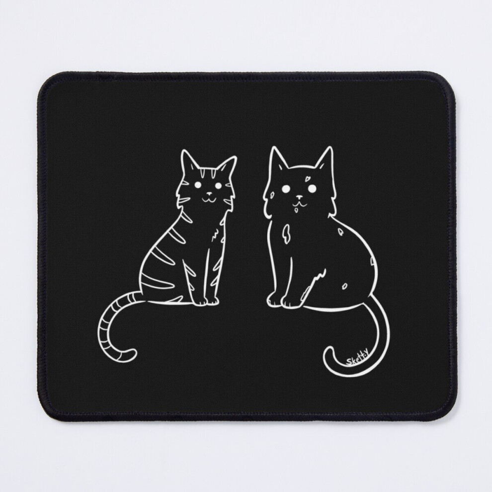 Mouse Pad Two More Cats 11.8 X 9.8 Inch Computer Mat Gaming Office Mousepad 7802738125429