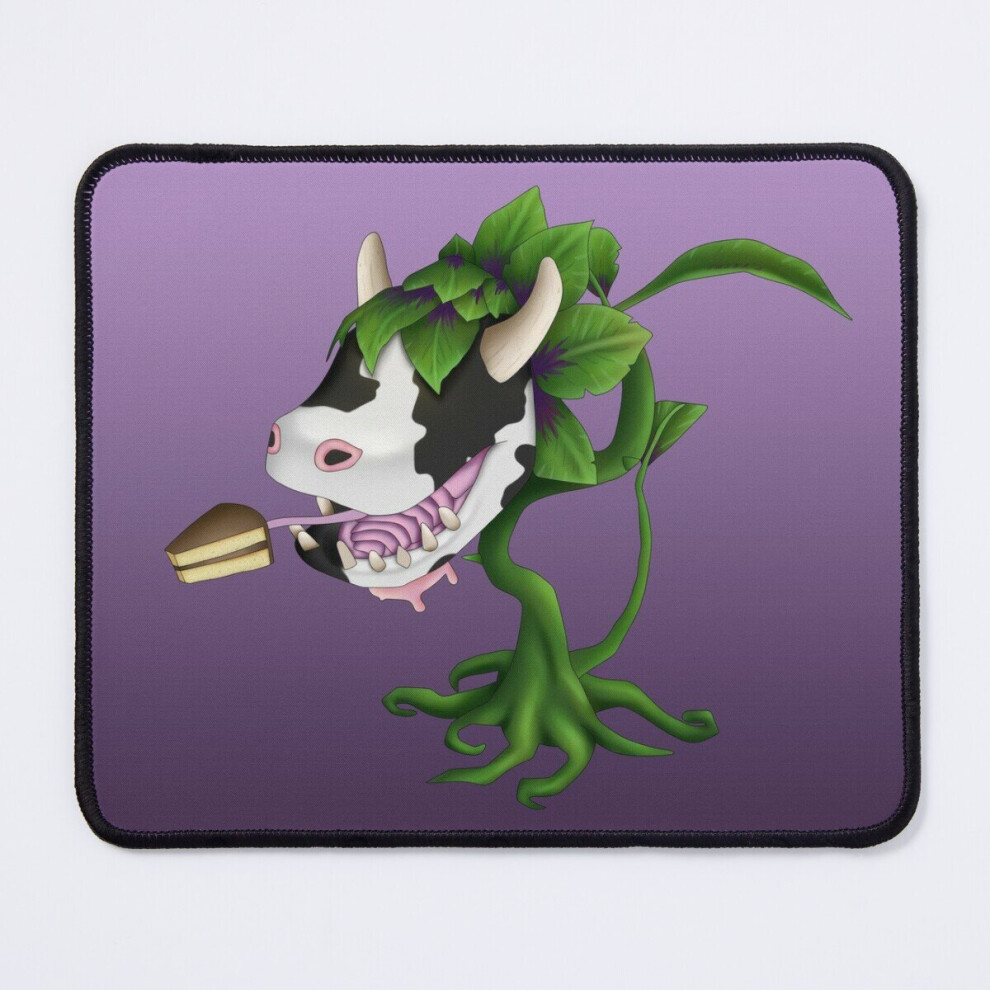 Mouse Pad Cow Plant 11.8 X 9.8 Inch Computer Mat Gaming Office Mousepad 7802738122954