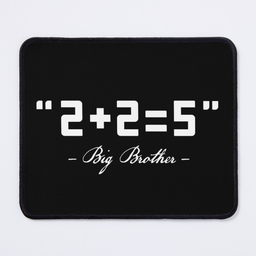 Mouse Pad George Orwell 1984 Dystopia Big Brother 11.8 X 9.8 Inch Computer Mat Gaming Office Mousepad 7802738181708