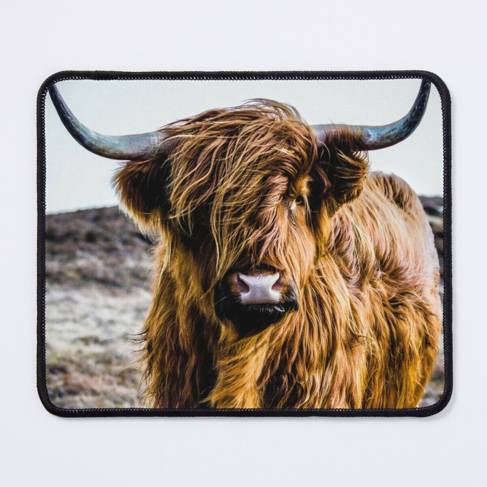 Mouse Pad Highland Cow On Islay 11.8 X 9.8 Inch Computer Mat Gaming Office Mousepad 7802738123463