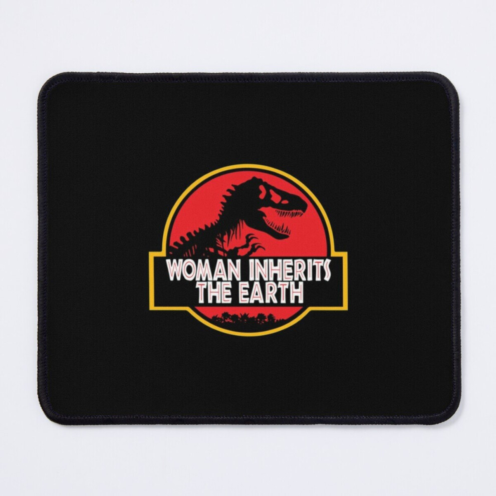 Mouse Pad Woman Inherits The Earth Dinosaur 11.8 X 9.8 Inch Computer Mat Gaming Office Mousepad 7802738180473