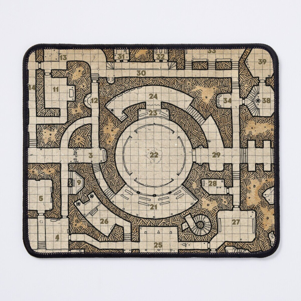 Mouse Pad Vault Of The Shadow Lich 11.8 X 9.8 Inch Computer Mat Gaming Office Mousepad 7802738112641