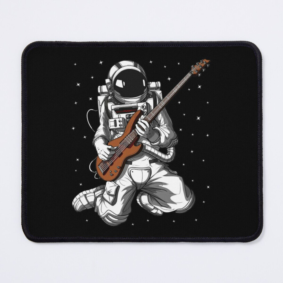 Mouse Pad Space Astronaut Bass Guitarist 11.8 X 9.8 Inch Computer Mat Gaming Office Mousepad 7802738202502
