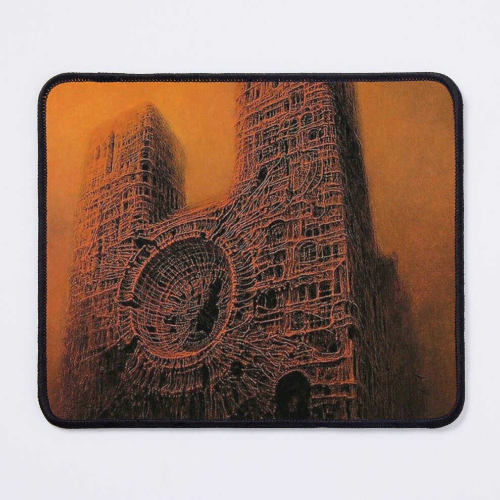 Mouse Pad Zdzislaw Beksinski, Sanok, Pologne ,(1929),No.1, 11.8 X 9.8 Inch Computer Mat Gaming Office Mousepad 7802738166637