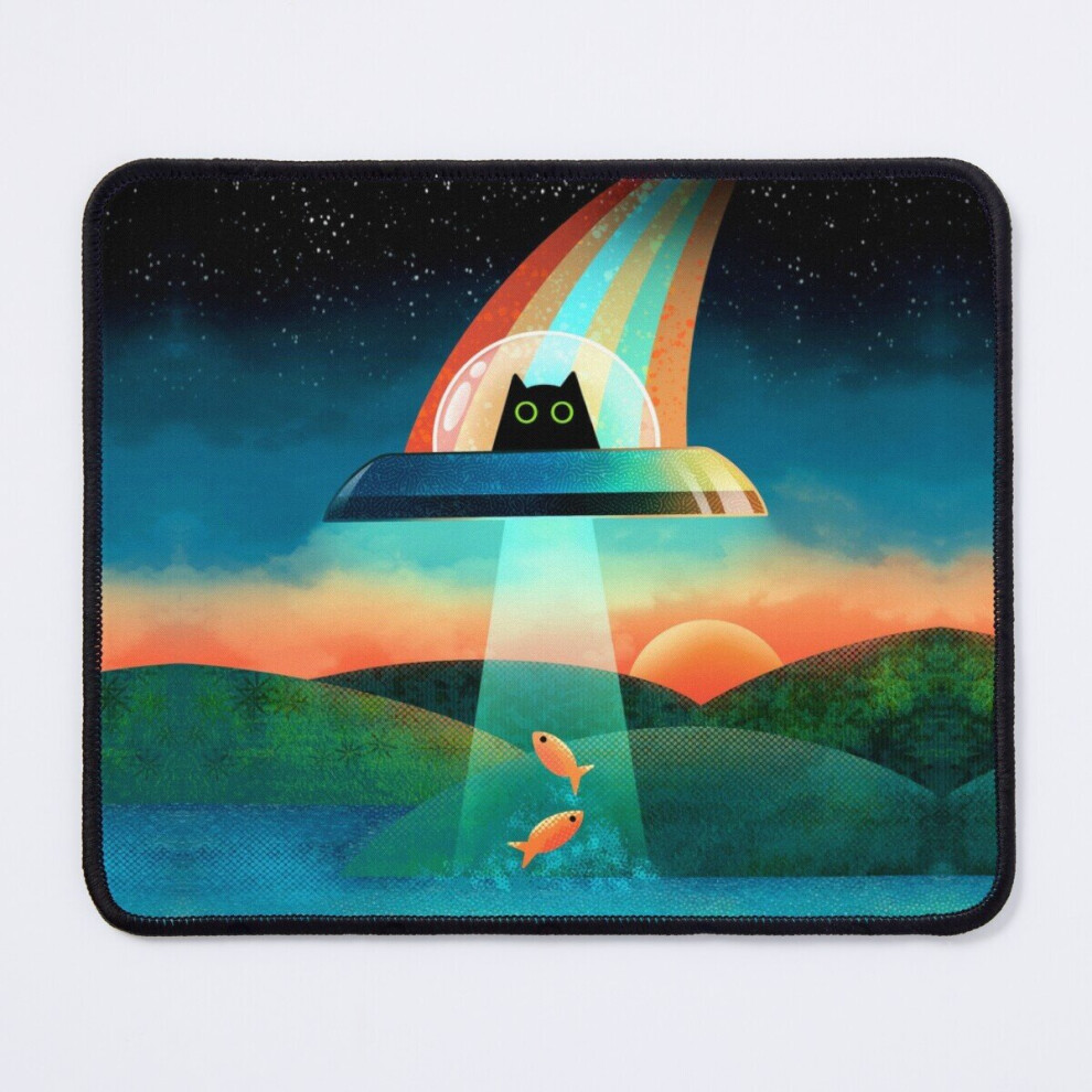Mouse Pad The Purrfect Alien 11.8 X 9.8 Inch Computer Mat Gaming Office Mousepad 7802738108903