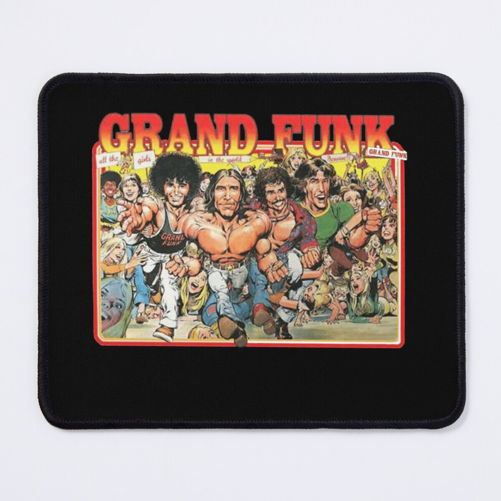 Mouse Pad Grand Funk 1975 Vintage Tour Concert Jersey 11.8 X 9.8 Inch Computer Mat Gaming Office Mousepad 7802738203431