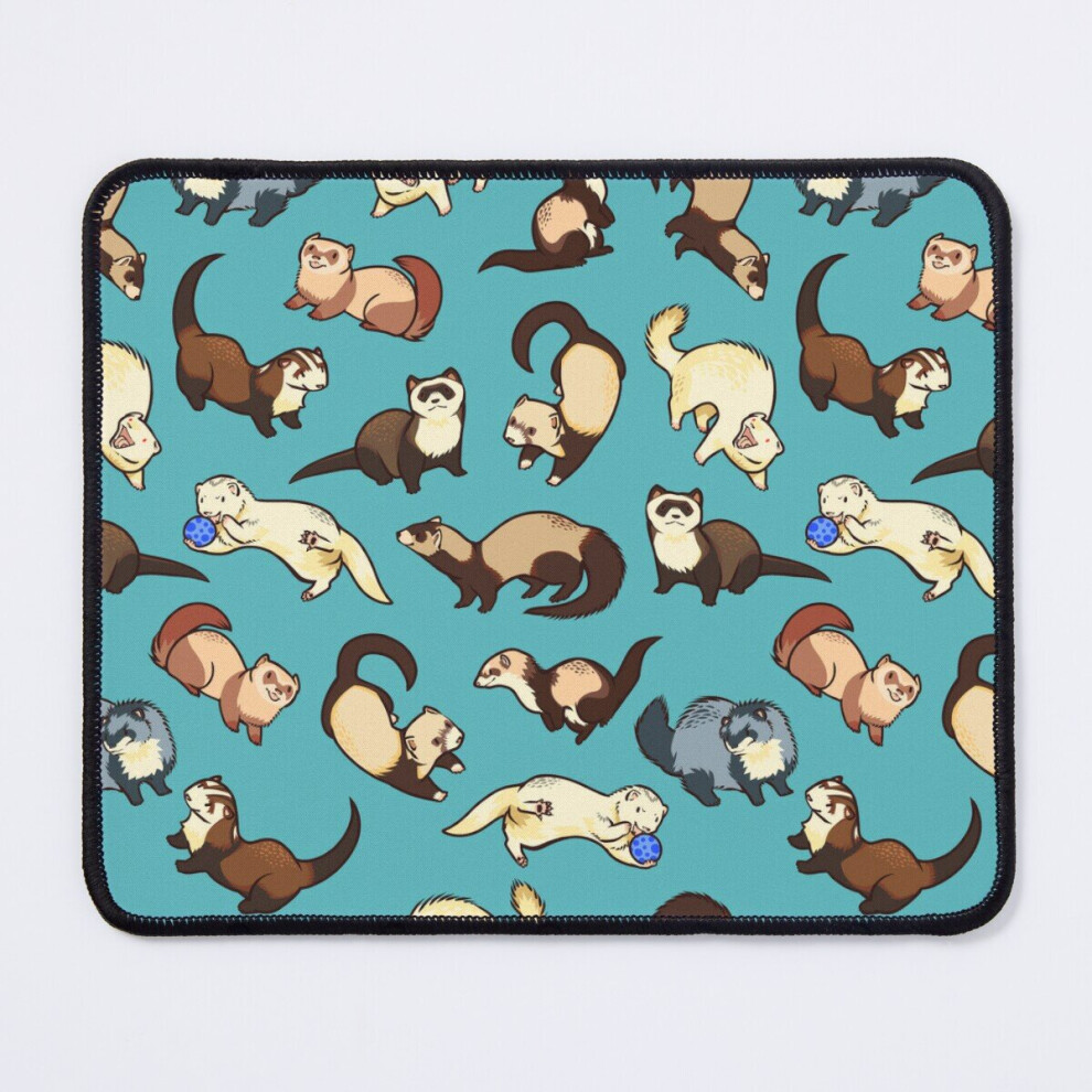 Mouse Pad Cat Snakes In 11.8 X 9.8 Inch Computer Mat Gaming Office Mousepad Blue 7802738201437