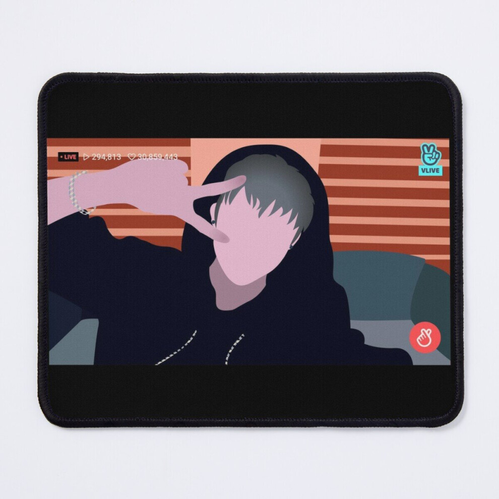 Mouse Pad Stray Kids Bang Chan Vlive Chan's Room 11.8 X 9.8 Inch Computer Mat Gaming Office Mousepad 7802738144314