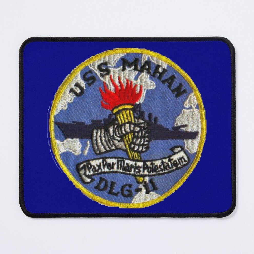 Mouse Pad Uss Mahan (Dlg-11) Ship's Store 11.8 X 9.8 Inch Computer Mat Gaming Office Mousepad 7802738188158