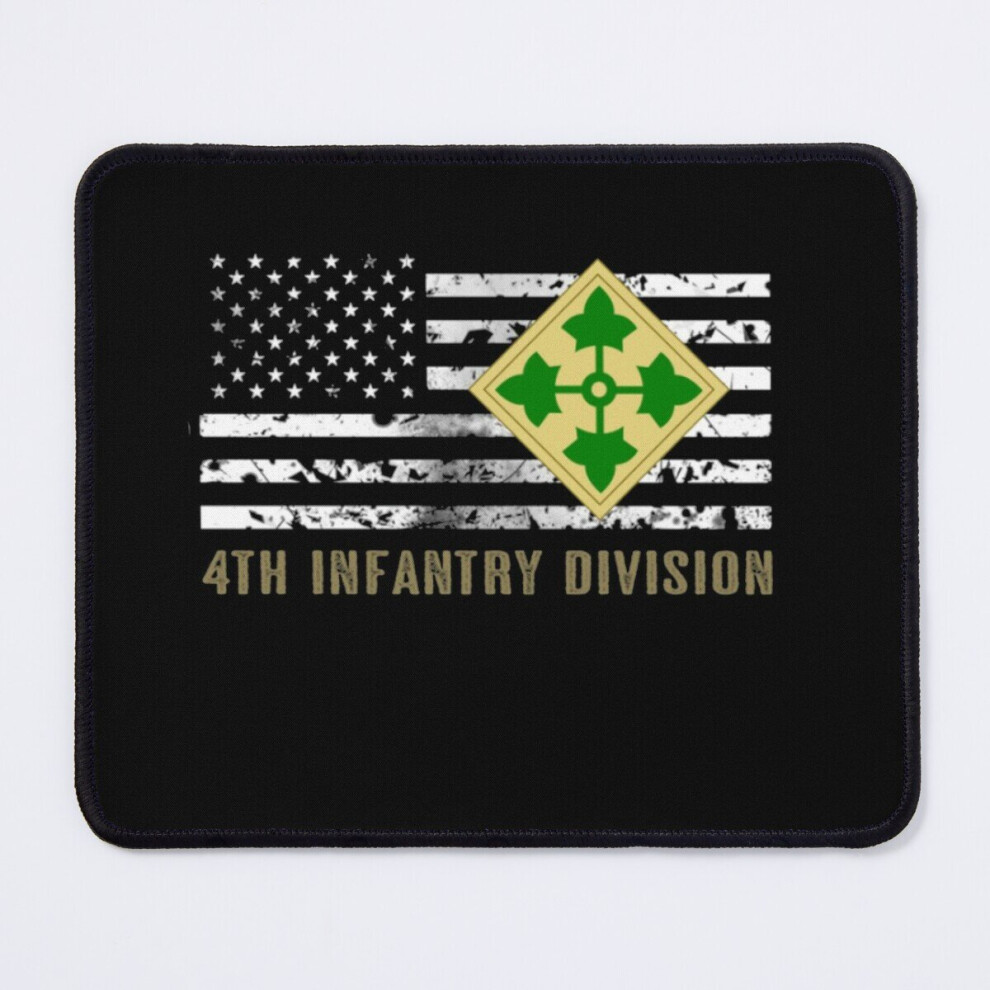 Mouse Pad 4Th Infantry Division Fort Carson, Colorado Ivy Division 11.8 X 9.8 Inch Computer Mat Gaming Office Mousepad 7802738174809