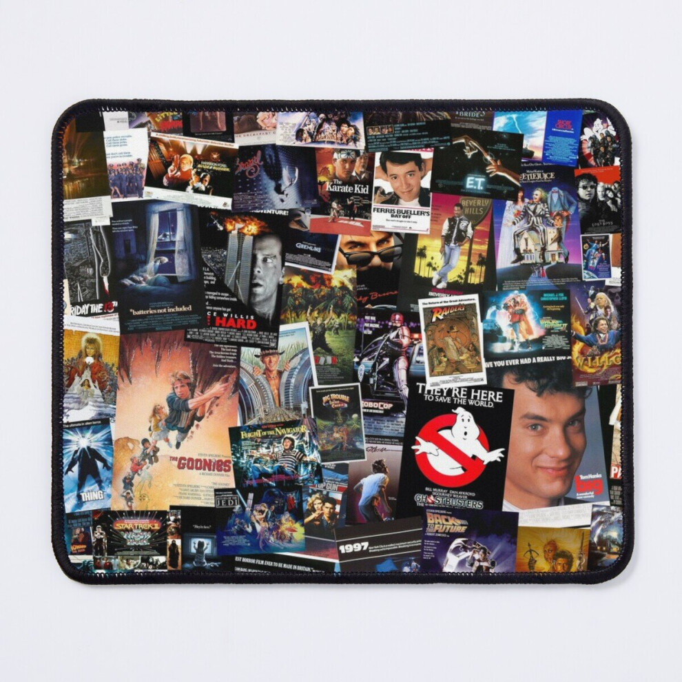 Mouse Pad 1980S Movies 11.8 X 9.8 Inch Computer Mat Gaming Office Mousepad 7802738116069