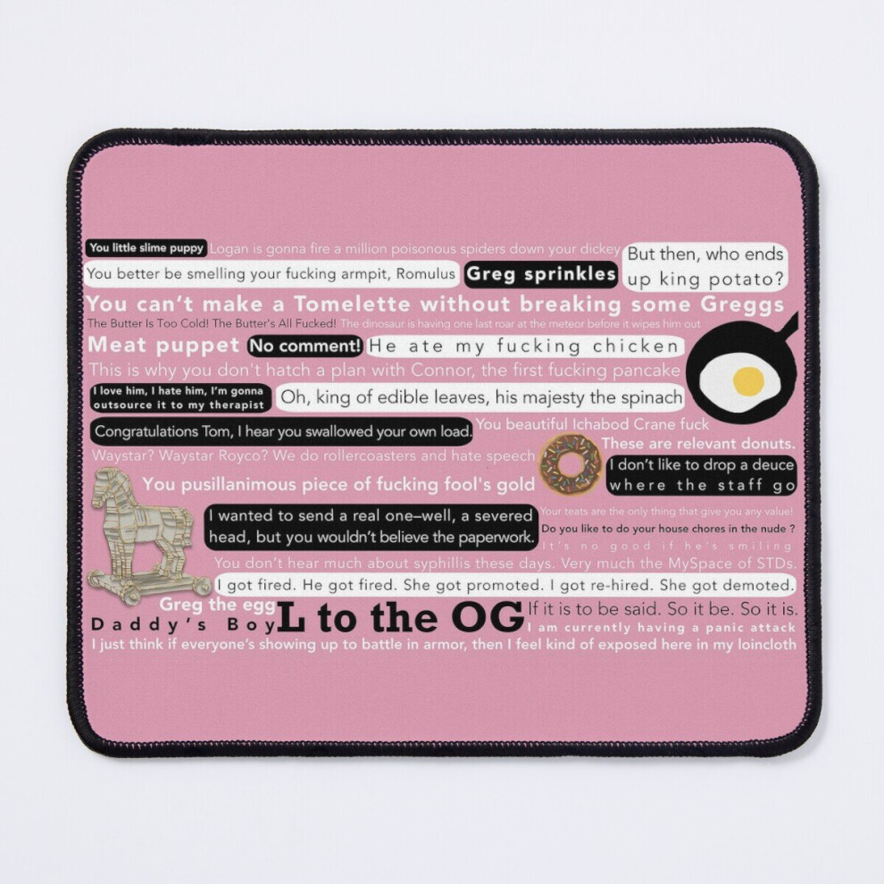 Mouse Pad Succession Quotes 11.8 X 9.8 Inch Computer Mat Gaming Office Mousepad 7802738146790