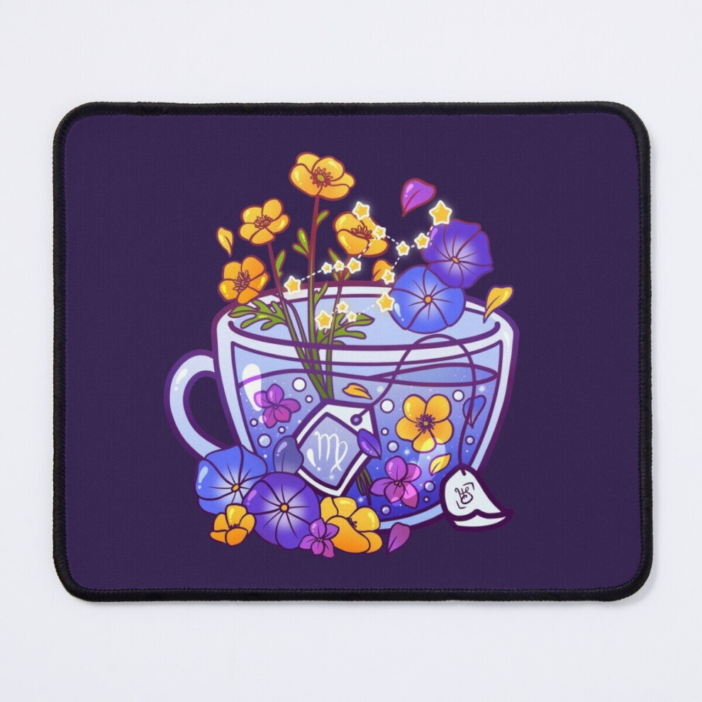 Mouse Pad Virgo Zodiac Teacup 11.8 X 9.8 Inch Computer Mat Gaming Office Mousepad 7802738140545