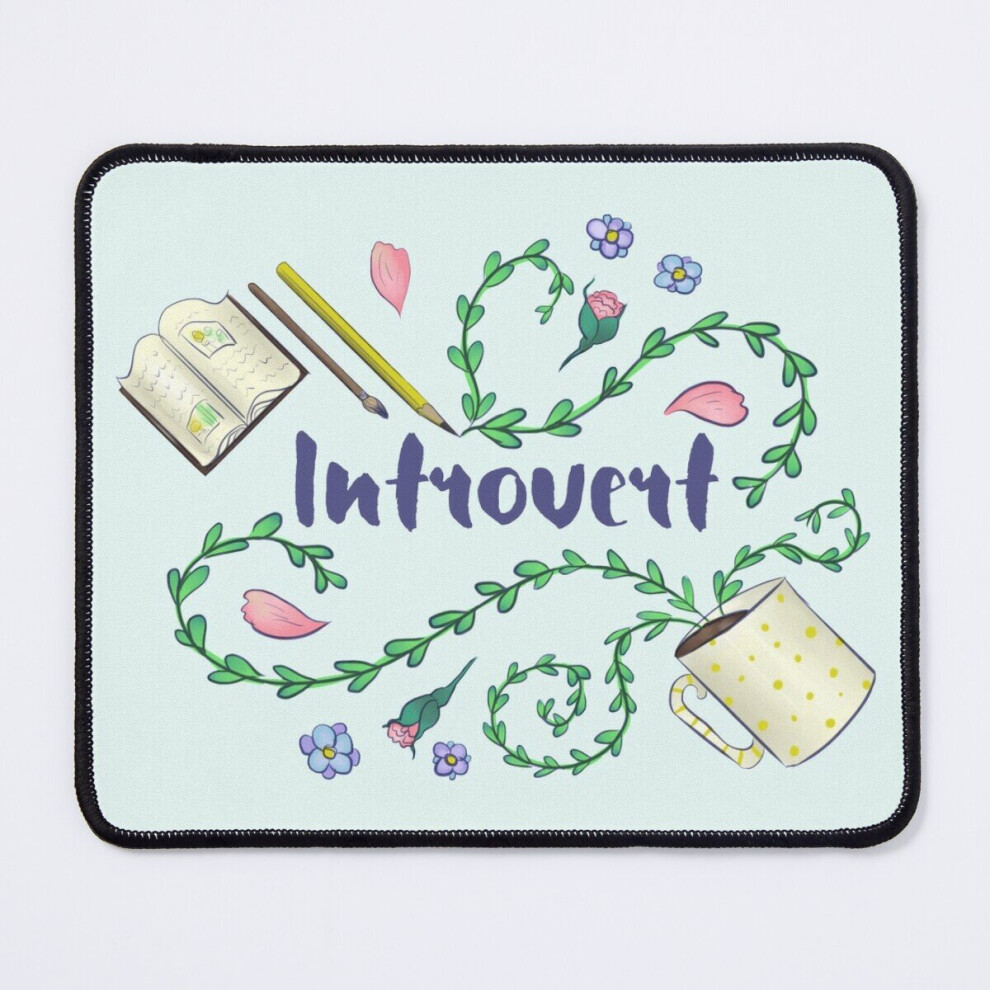 Mouse Pad Introvert 11.8 X 9.8 Inch Computer Mat Gaming Office Mousepad 7802738150308