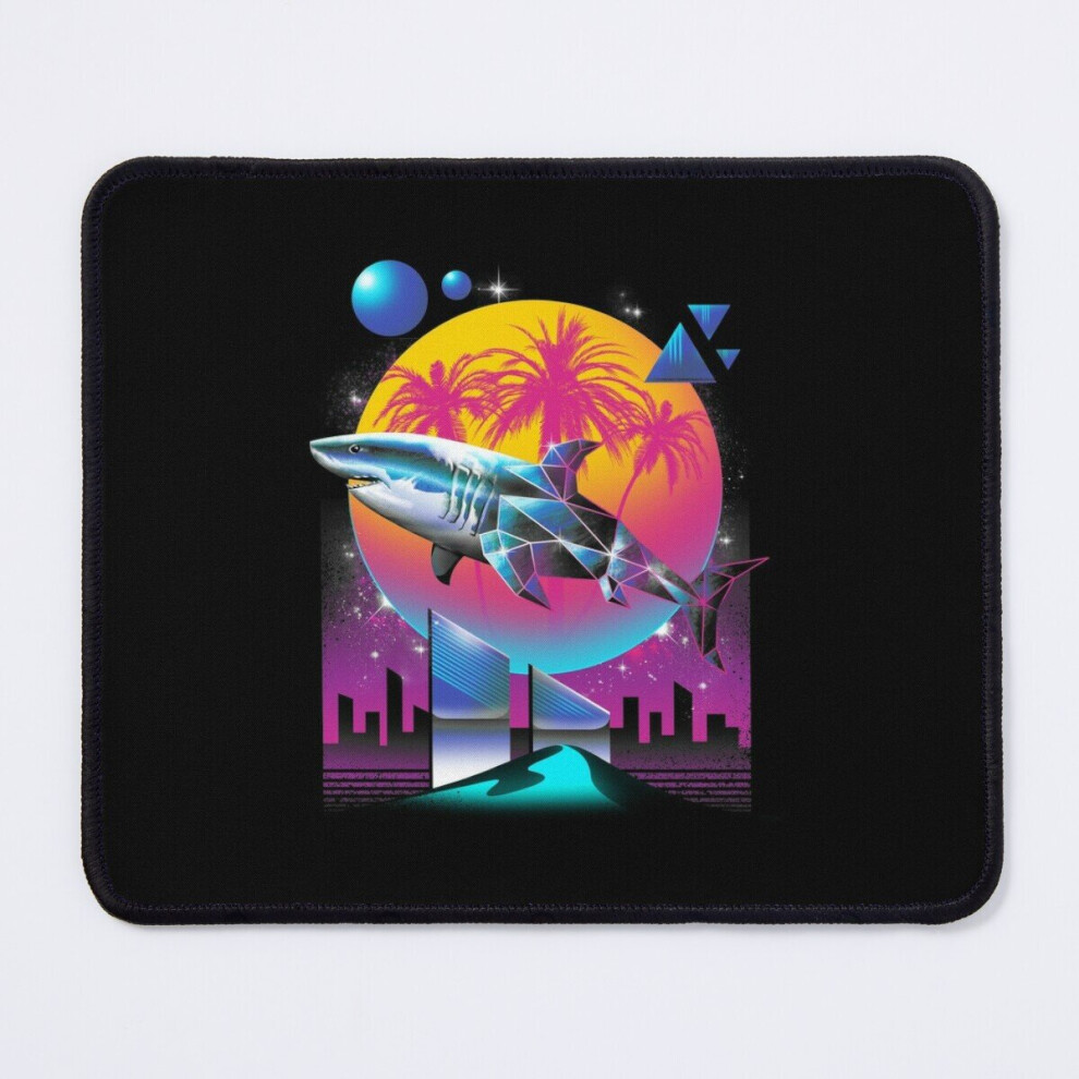 Mouse Pad Rad Shark 11.8 X 9.8 Inch Computer Mat Gaming Office Mousepad 7802738126082