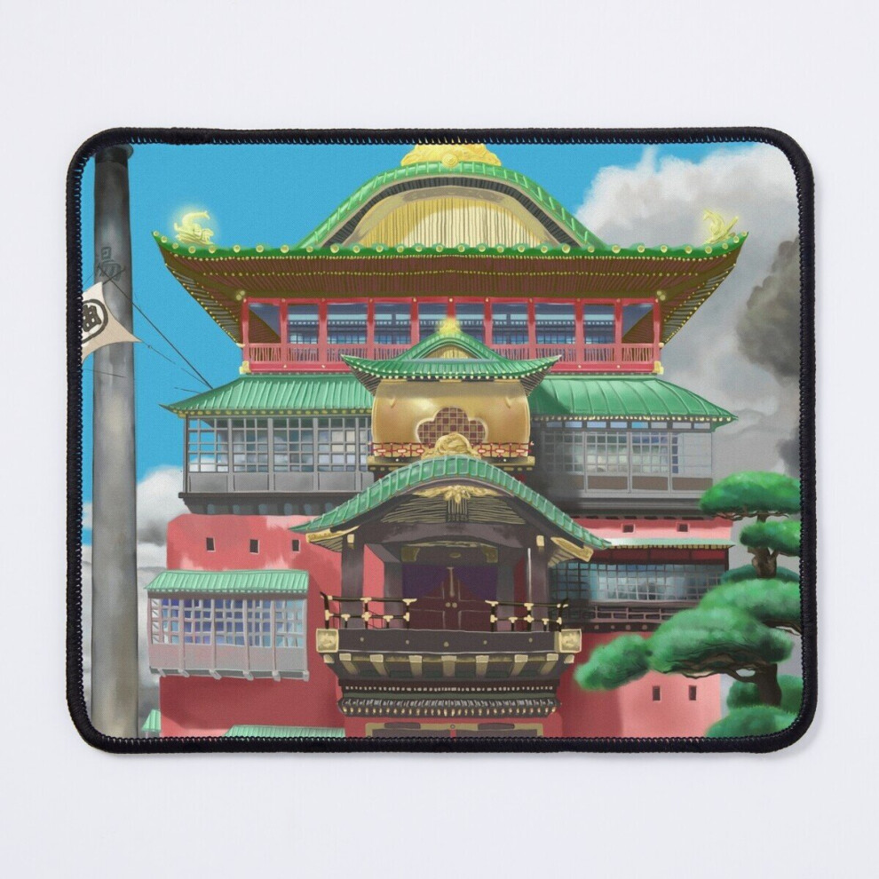 Mouse Pad Bathhouse Spirited Away Digital Art 11.8 X 9.8 Inch Computer Mat Gaming Office Mousepad 7802738189520