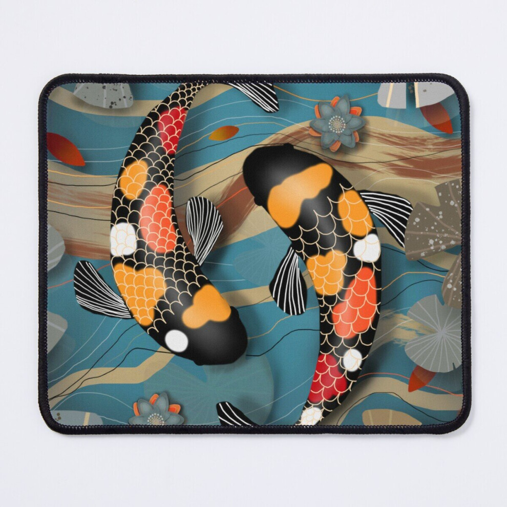 Mouse Pad Koi Watergarden 11.8 X 9.8 Inch Computer Mat Gaming Office Mousepad 7802738116090