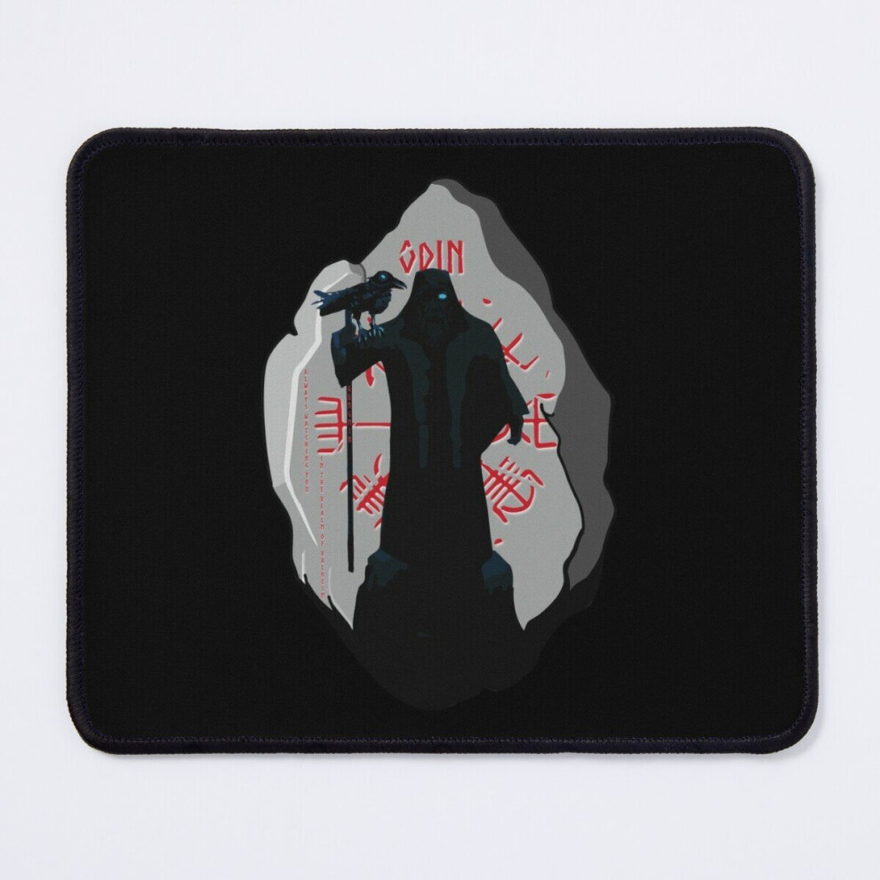 Mouse Pad Odin In Valheim 11.8 X 9.8 Inch Computer Mat Gaming Office Mousepad 7802738144116