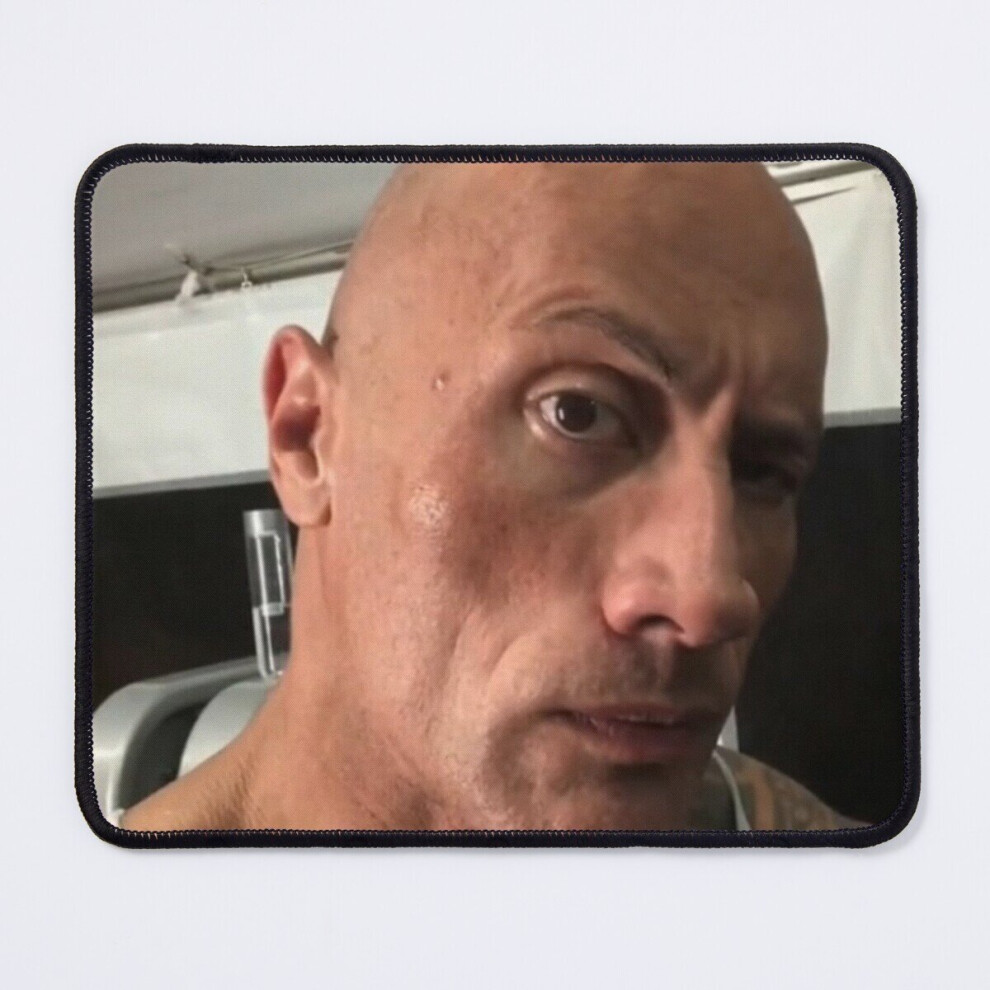 Mouse Pad The Rock Eyebrow Meme 11.8 X 9.8 Inch Computer Mat Gaming Office Mousepad 7802738111750