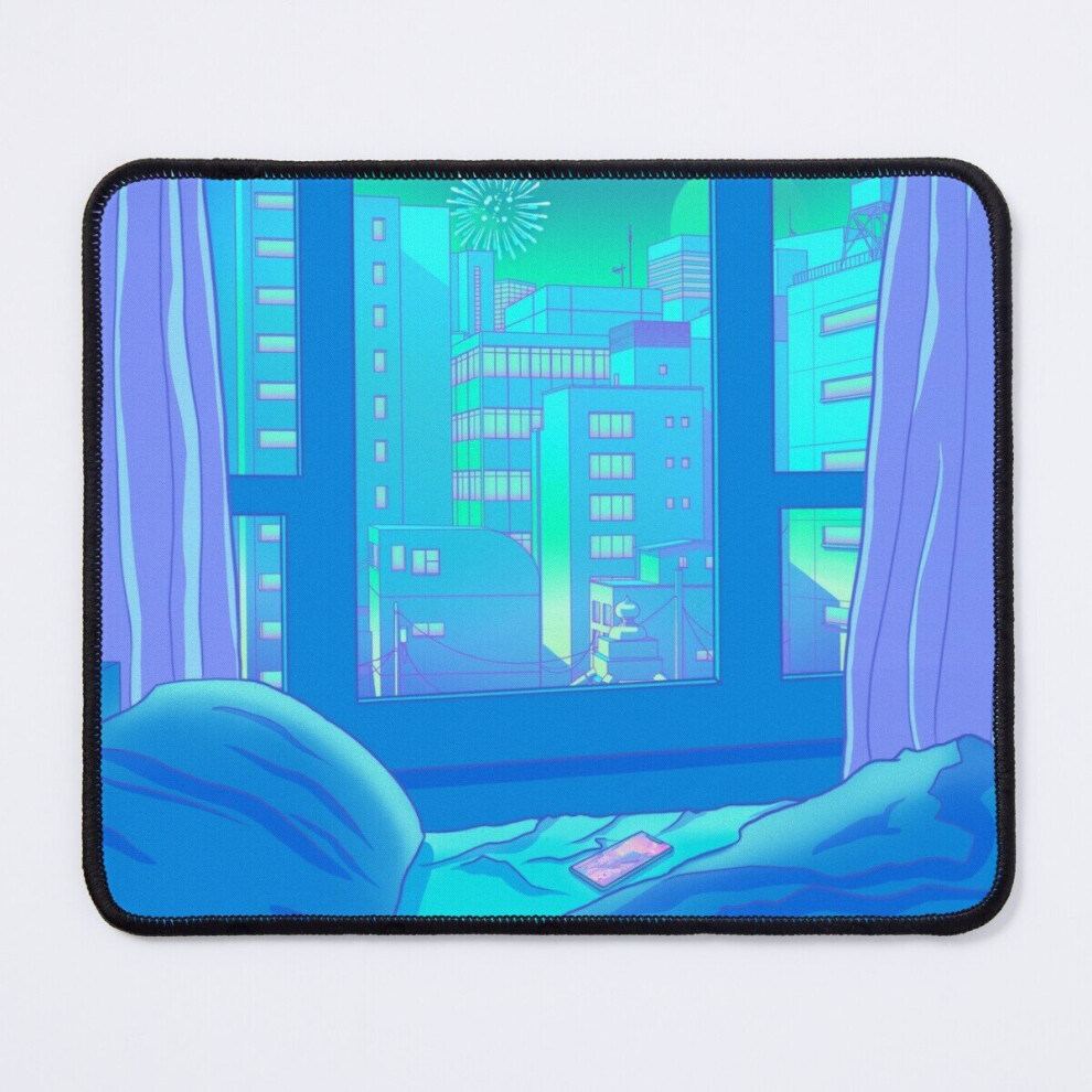 Mouse Pad Shinjuku Summer Night 11.8 X 9.8 Inch Computer Mat Gaming Office Mousepad 7802738185126