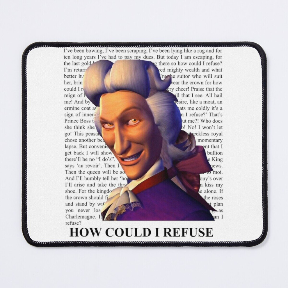 Mouse Pad Preminger - How Could I Refuse Lyrics (Barbie Princess And The Pauper) 11.8 X 9.8 Inch Computer Mat Gaming Office Mousepad 7802738151275