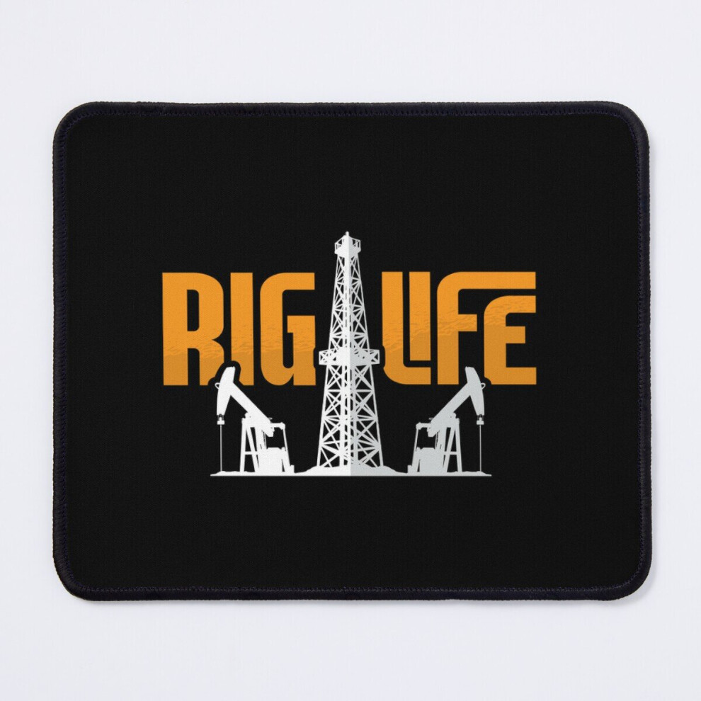 Mouse Pad Oilfield Worker Rig Life Oil Rig Workers Roughneck 11.8 X 9.8 Inch Computer Mat Gaming Office Mousepad 7802738167634