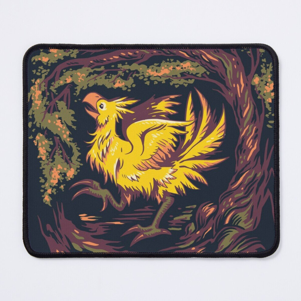 Mouse Pad Chocobo With Blossoms 11.8 X 9.8 Inch Computer Mat Gaming Office Mousepad 7802738203073